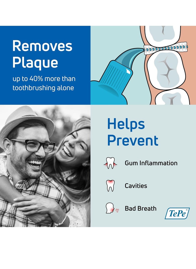 Tepe - TEPE Interdental Brush Original, Soft Dental Brush for Teeth Cleaning, Mixed Pack - Image 1