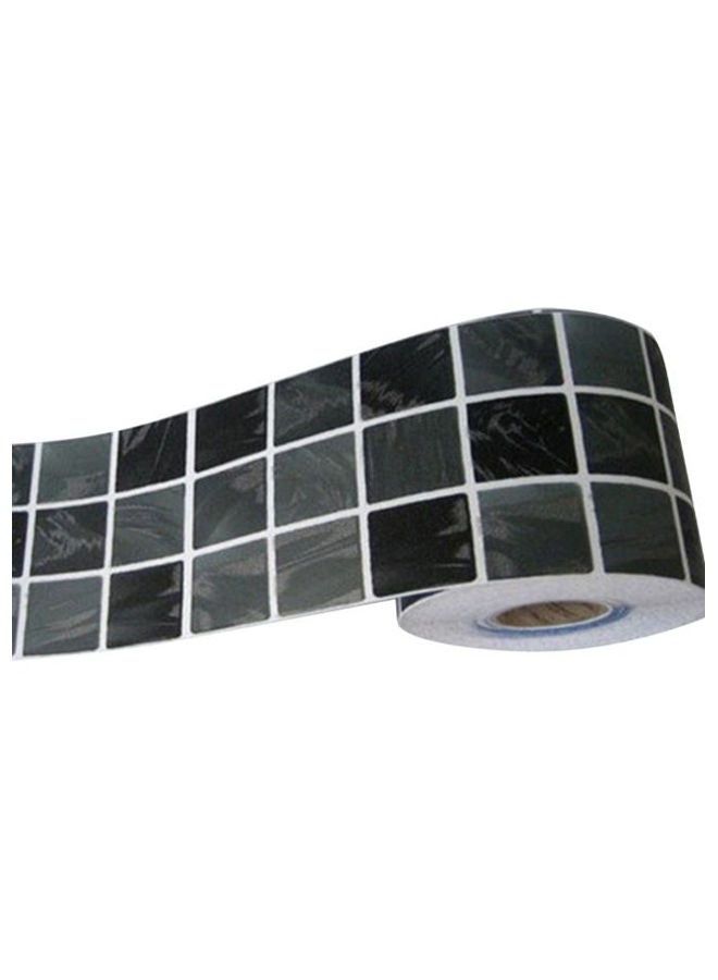 نيبمينينت ملصق جداري ذاتي اللصق مضاد للماء لبلاط للأرضيات والمطبخ والحمام متعدد الألوان 100 x 10سنتيمتر