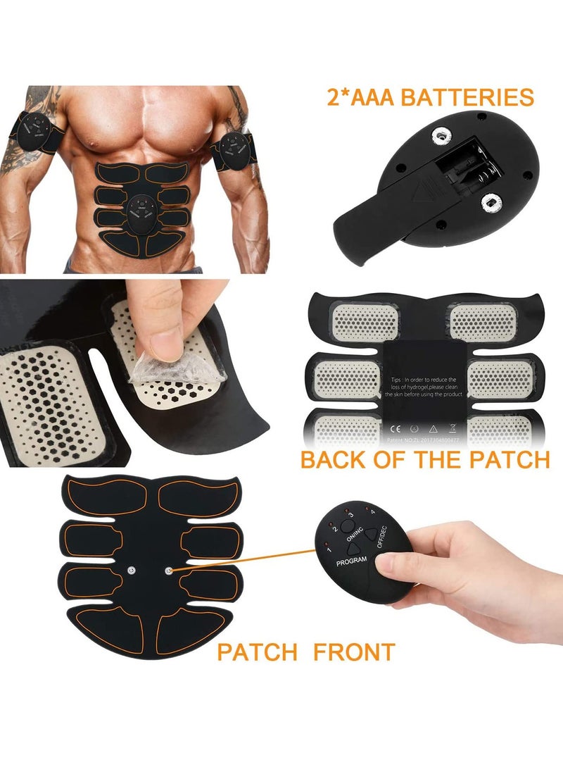 KASTWAVE - EMS Training Device, Abdominal Muscle Trainer, Muscle Stimulator Abdominal Trainer, Portable Muscle Stimulator, for Abdomen, Arm, Leg Fitness Training Gear - Image 1