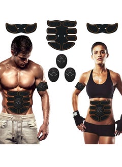 EMS Training Device, Abdominal Muscle Trainer, Muscle Stimulator Abdominal Trainer, Portable Muscle Stimulator, for Abdomen, Arm, Leg Fitness Training Gear