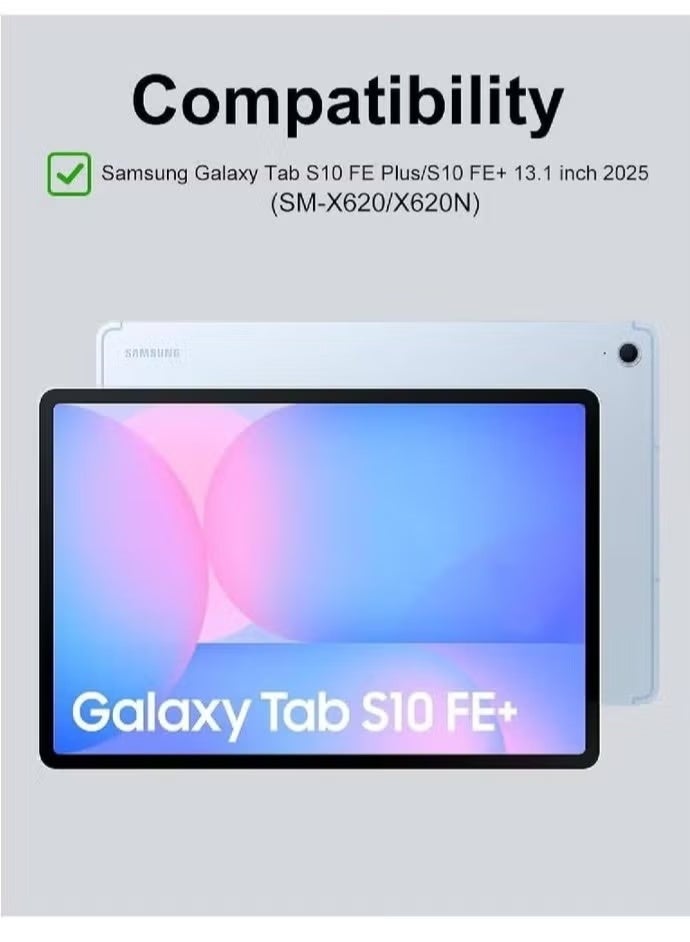 GENNEXT Trackpad Keyboard for Samsung Galaxy Tab S10 FE Plus 2025 13.1 inch, Case for Samsung Galaxy Tab S10 FE Plus/S10 FE+, Magnetic Detachable Bluetooth Touchpad Keyboard Cover, Black - Image 5