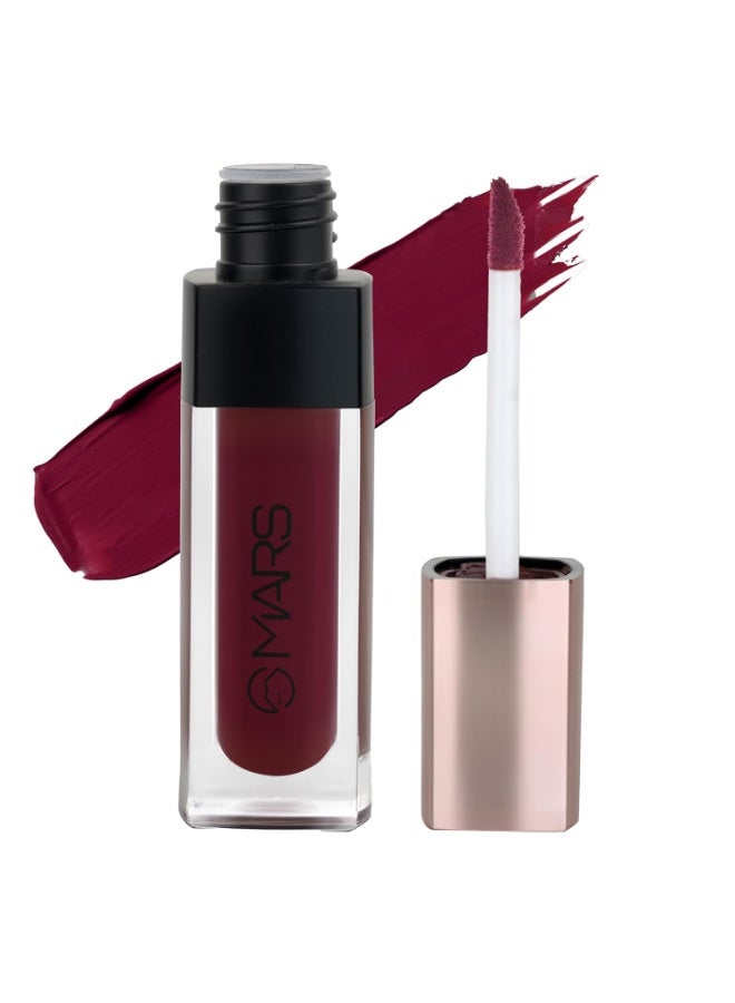 مارس أحمر شفاه مارس بوبستار موس سائل غير جاف للنساء بلمسة نهائية غير لامعة | تركيبة خفيفة الوزن وغير لاصقة | يدوم حتى ١٢ ساعة | مقاوم للتلف ومقاوم للماء (٦.٠ مل) (١٣- وايلد تشايس) - Image 1