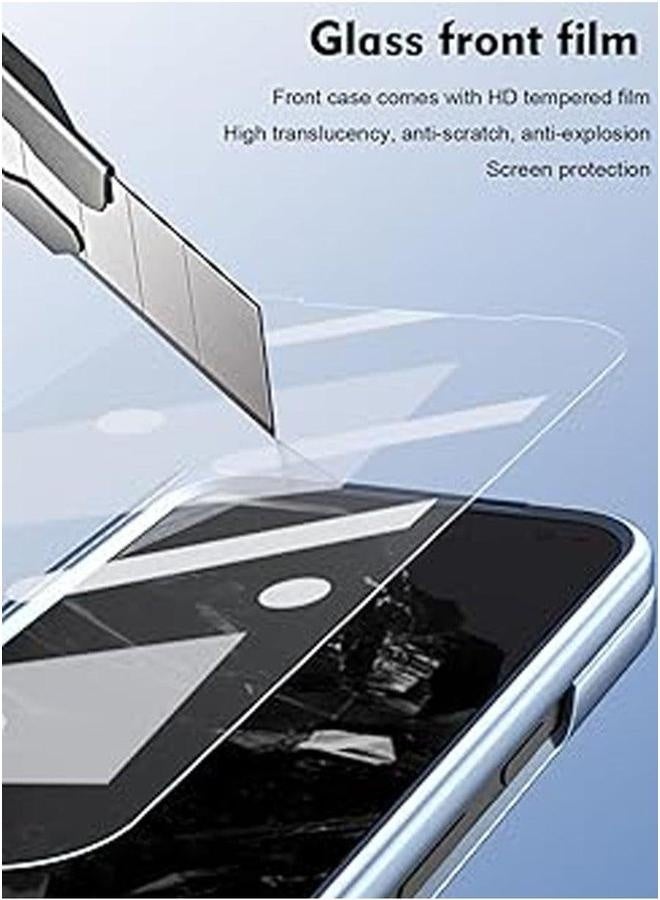 Case for Google Pixel 9 Pro Fold (2024),Ultra-Thin Anti-Fall Shockproof Phone Case,Integrated Shell and Film Protective Cover with Pen  Slot Kickstand - Image 4
