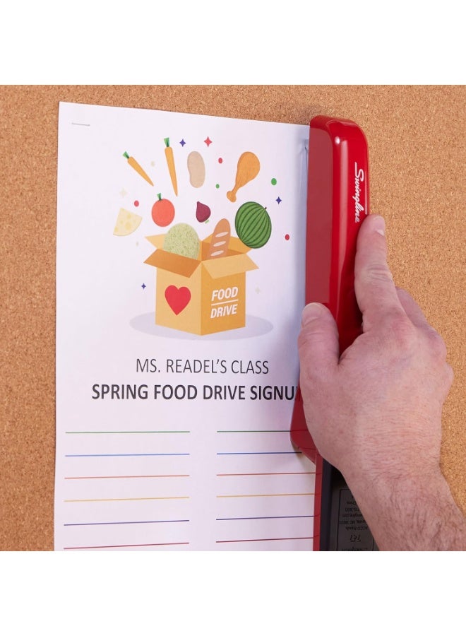 Swingline Stapler, 30 Sheet Capacity, 747 Business Stapler, Jam Free, Metal, Rio Red (74736) - Image 4