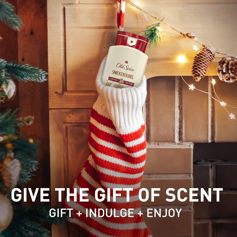 Old Spice غسول الجسم أولد سبايس للرجال هوليدودز إصدار العطلات 247 انتعاش العطلات رائحة دائمة ورغوة غنية 16 أونصة - Image 4