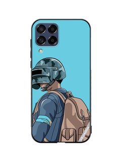 VR CREATIVE Protective Case Cover For Samsung Galaxy M33 Helmet And In Military Uniform Design Multicolour  - Image 1