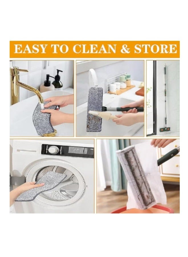 ميكسد ثلاثة في واحد نافذة فرشاة تنظيف المنزل عدة ، مع 2 قطعة من القماش ماصة ستوكات ومسح - Image 3