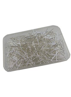 eshoppee eshoppee 100 gm Silver Color 32 mm Metal kunda keel ipin i pins Jewellery Making Material Fitting Kit Art and Craft kitt kit  - Image 5