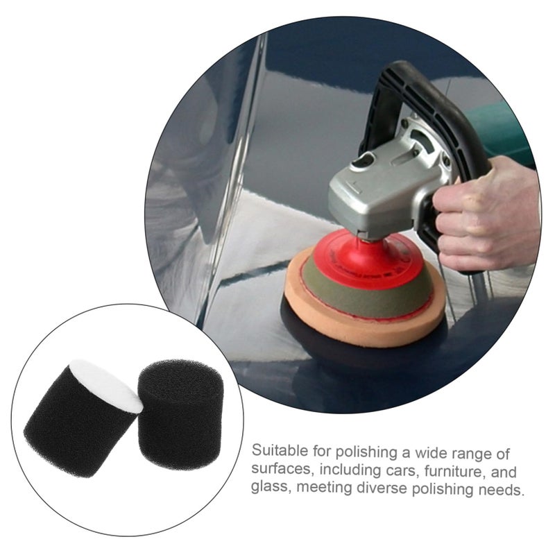 4Pcs Car Polishing Wheel Set Waxing Pads For Drill Polisher Hub Cleaning And Shine - Image 4