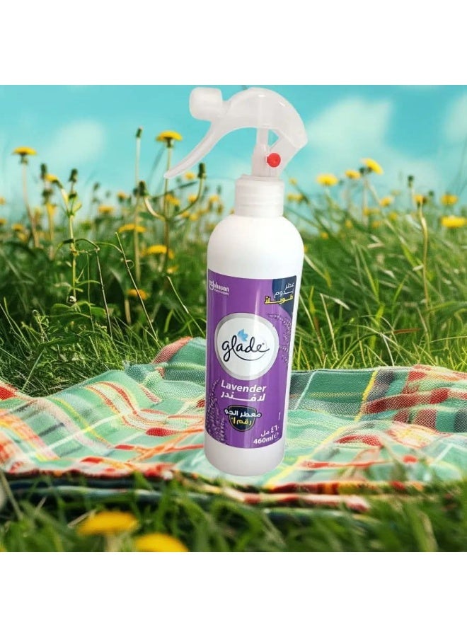 Glade Lavender Air-Freshener Spray - 460 ML - Image 2