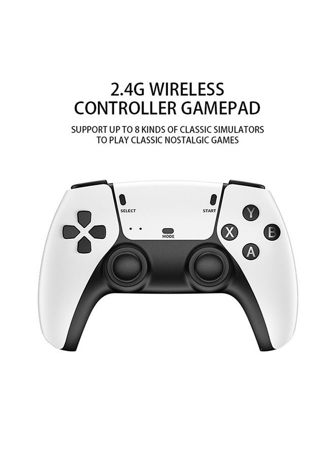 4K HD Video Game Console, Dual 2.4G Wireless Controllers, Plug and Play Video Game Stick, 20,000 Built-in Games 128g Memory, M8pro Pocket Gaming Console - Image 2