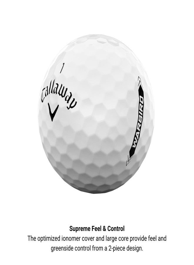 Callaway Warbird Golf Balls (2023 Version, White) - Image 3