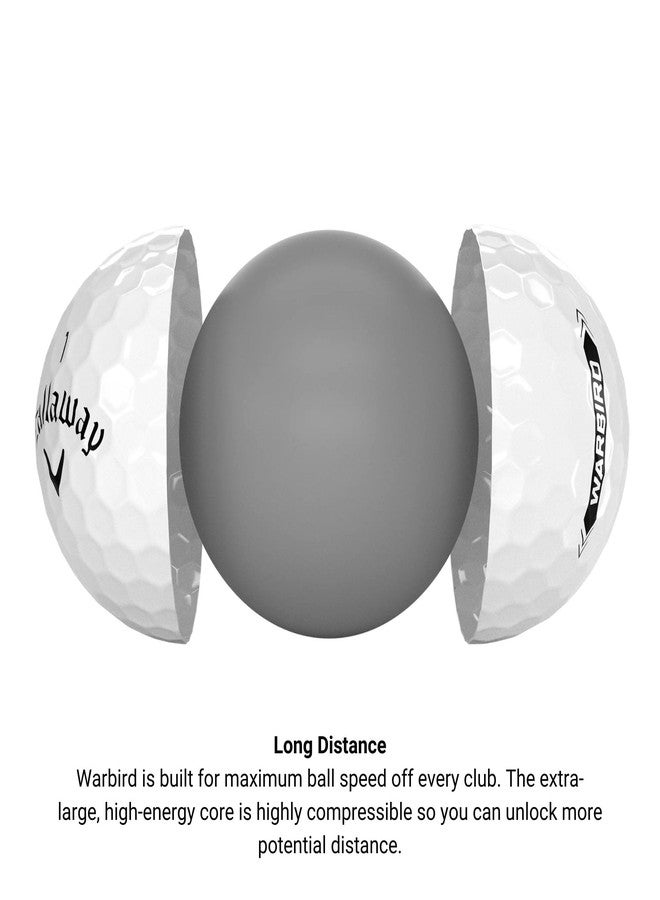 Callaway Warbird Golf Balls (2023 Version, White) - Image 5