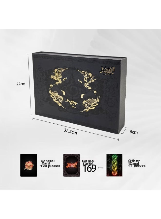 Three Kingdoms Kill Sanguosha Board Game, Guozhan Classic Collection Complete Set Of Cards, Full Set Of Generals Expansion Collection, Sanguosha Cards S0100 + 10 Table Mats - Image 2