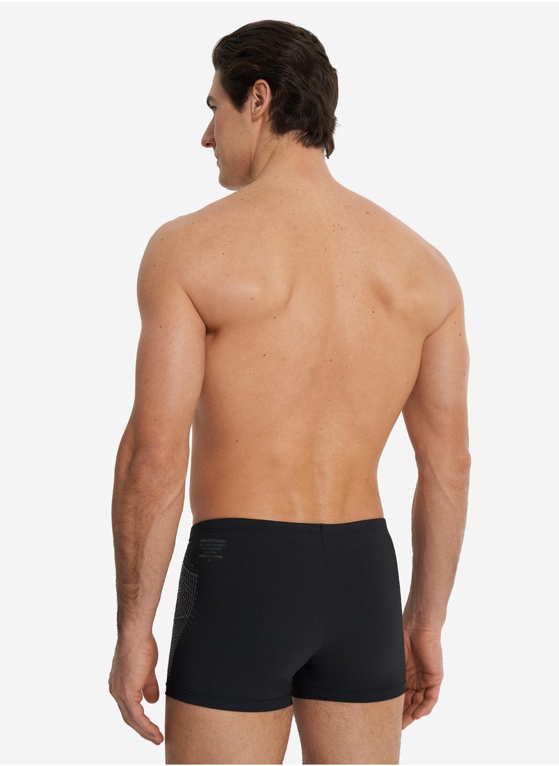 Joss Joss Men's Swimming Trunks-Shorts Black – Recycled Polyamide, Aquaforce Fabric with Lycra XtraLife, Chlorine & Seawater Resistant, Adjustable Fit  - Image 2