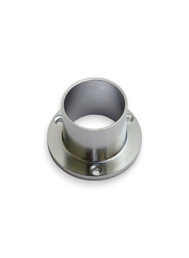 Moksh Plus Brass Fix Socket 1.1/4 Inch (32mm), Hole Cover & Guard, Curtain Rod Holder Flange, and Pipe Bracket (Pack of 1 Pcs.) ((Chrome (C.P.))) - Image 4