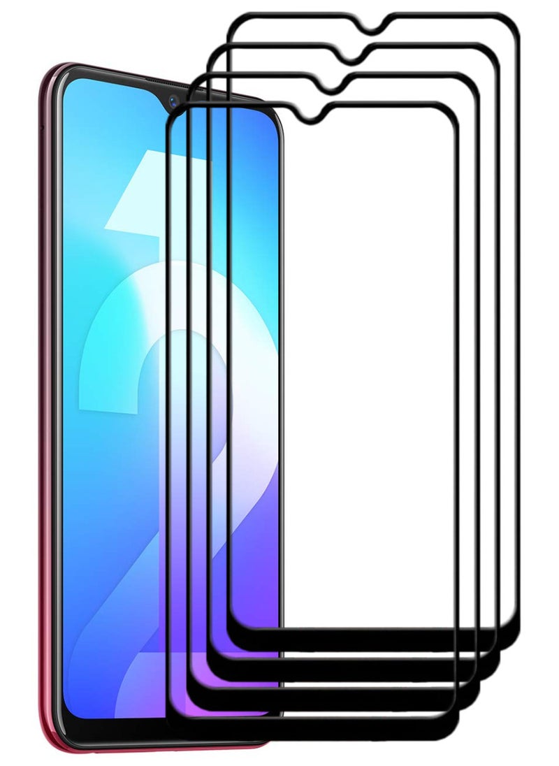 ACLIX 4 Pieces Antistatic ESD Dustproof Premium Quality High Definition Tempered Glass Screen Protector Designed For vivo Y12 - Image 1