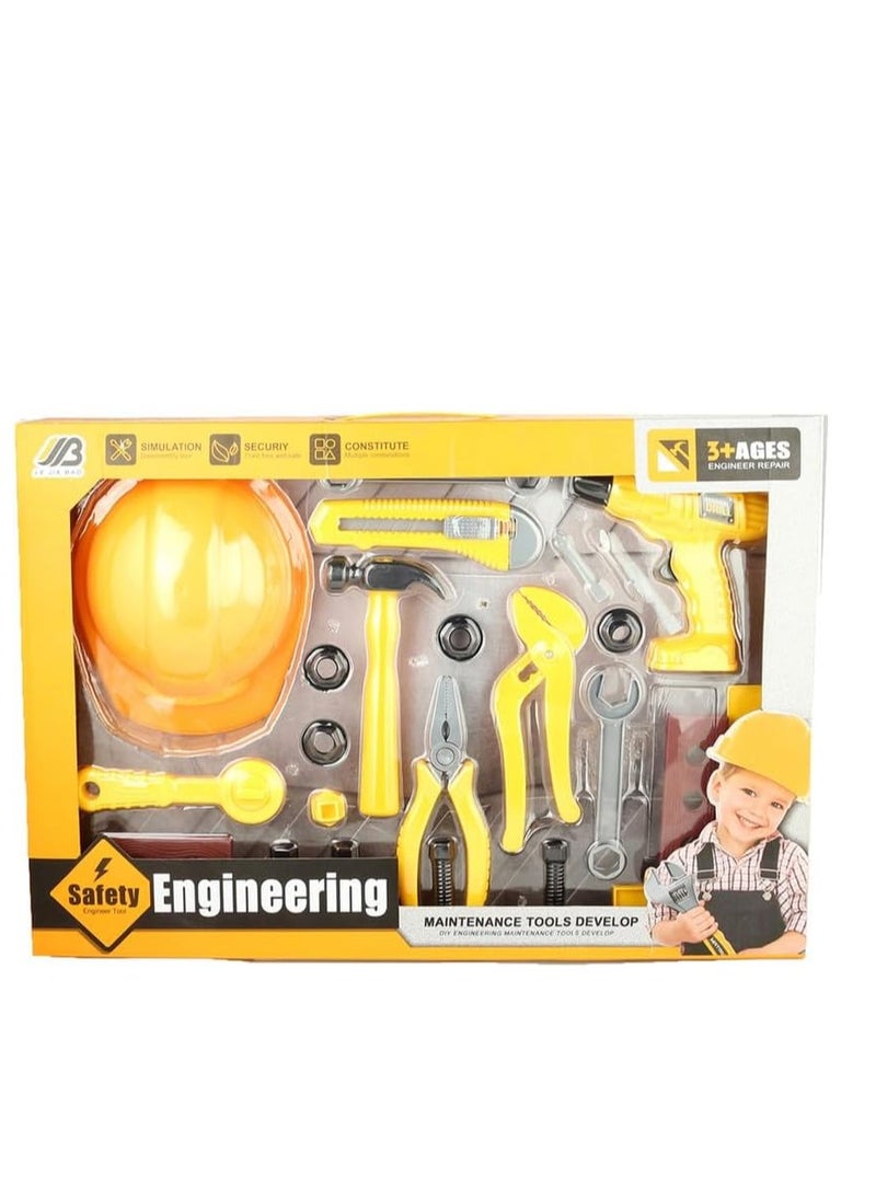 SAFETY Engineer's safety and maintenance tools for multi-color children  - Image 1