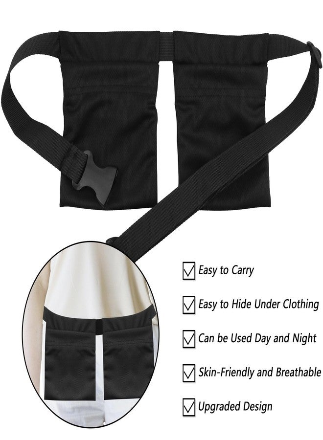 Abvsdu 2 Pcs Drain Holder After Tummy Tuck, Adjustable Mastectomy Drain Holder Drainage Pouch with Shower Bag Masectomy Surgery Recovery for Breast Mastectomy Breast Reduction Augmentation Supplies - Image 4