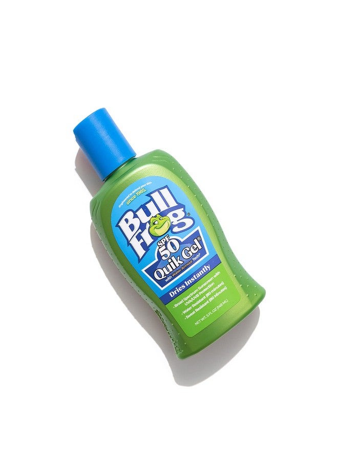 BullFrog Land Sport, Quik Gel Sunscreen SPF 50 5 oz - Image 1