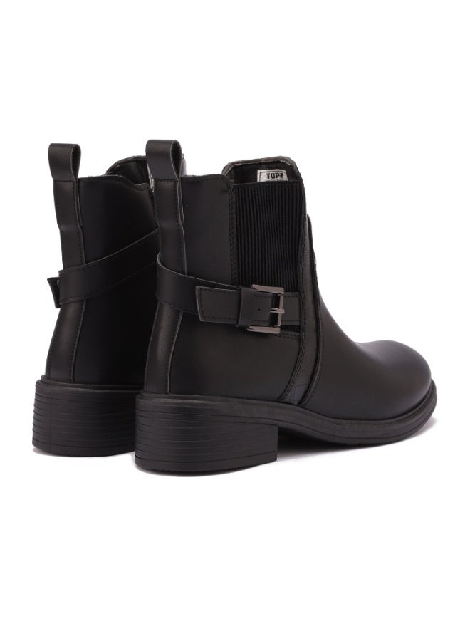 Stylish short women's boots made of imported leather - available in different sizes and colors - Image 3