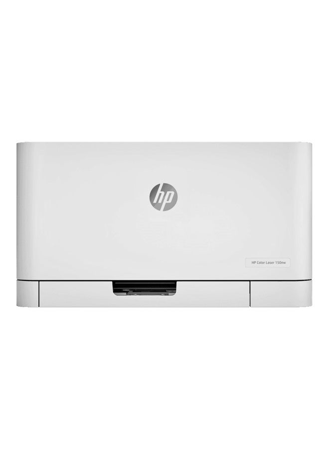 HP طابعة ليزر ملونة 150NW طراز [4ZB95A] أبيض - Image 1