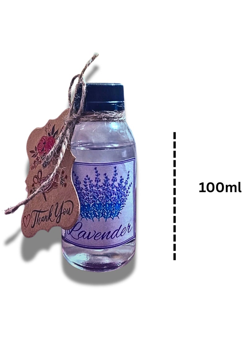عطر لافندر مركز 100 مل زجاجه لاعاده الملئ (Refill) لكل الفواحات - رائحة فواحة تدوم للمنزل والسيارة  - Image 5