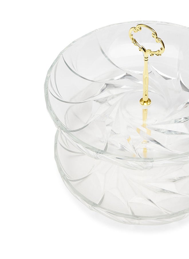 Simply Kitchen 2-Piece Glass Serving Tray Set  - Image 3
