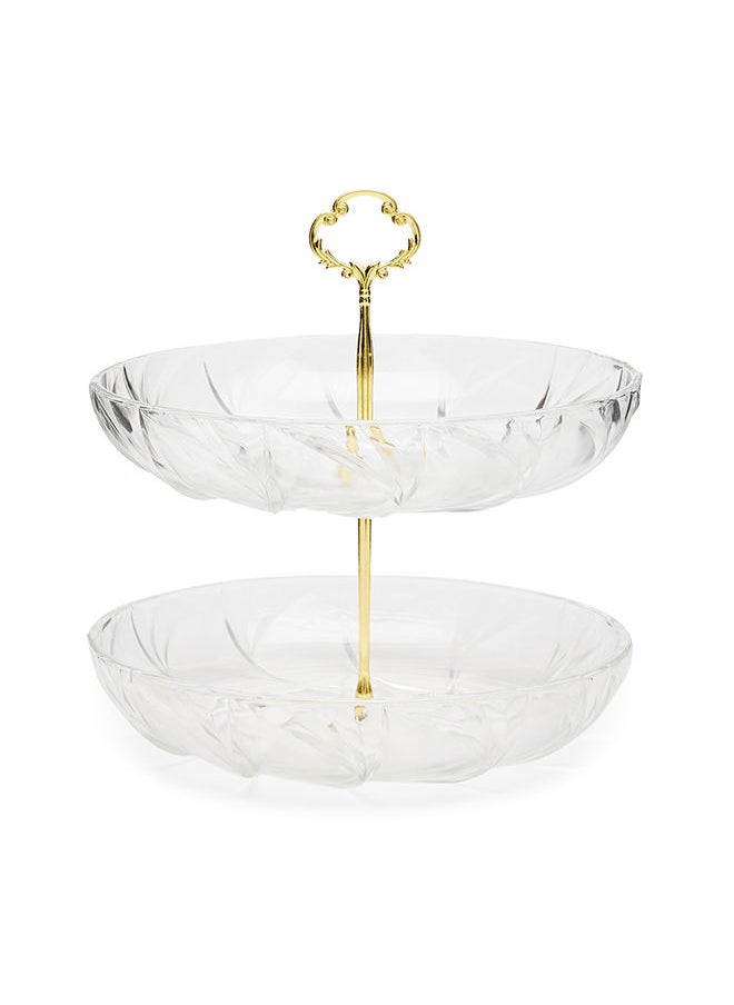 Simply Kitchen 2-Piece Glass Serving Tray Set  - Image 1