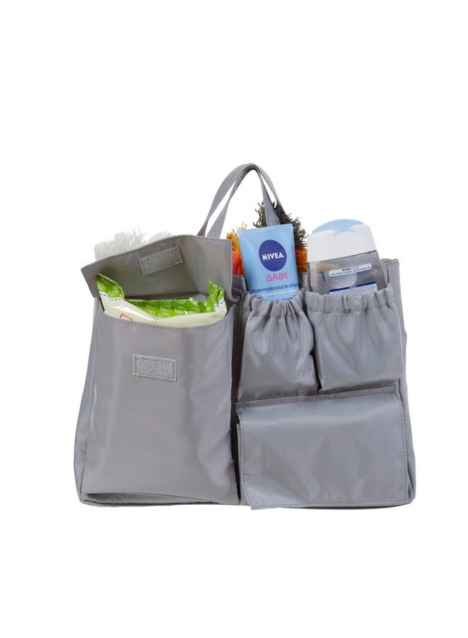 تشايلد هوم تشايلدهوم، منظم حقائب، متعدد الأقسام، متوافق مع حقيبة الأم، رمادي - Image 3