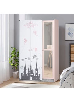 Home Box Pixie Engineereing Wood 3-Door Wardrobe with Mirror Multicolour 116.8 x 200 x 53 cm - pzsku/Z7F6EAEC10E3F1A7BB018Z/45/_/1717497118/0fc2d975-ef8b-49ec-8fdd-507681792db2