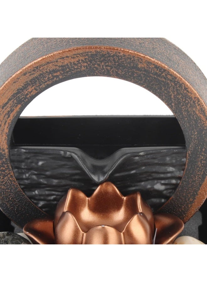 Home water fountain, calming decor – Office fountain for relaxation with the sound of natural water – Decorative fountain for home and office – Improves mood and reduces stress – A luxurious gift - Image 1