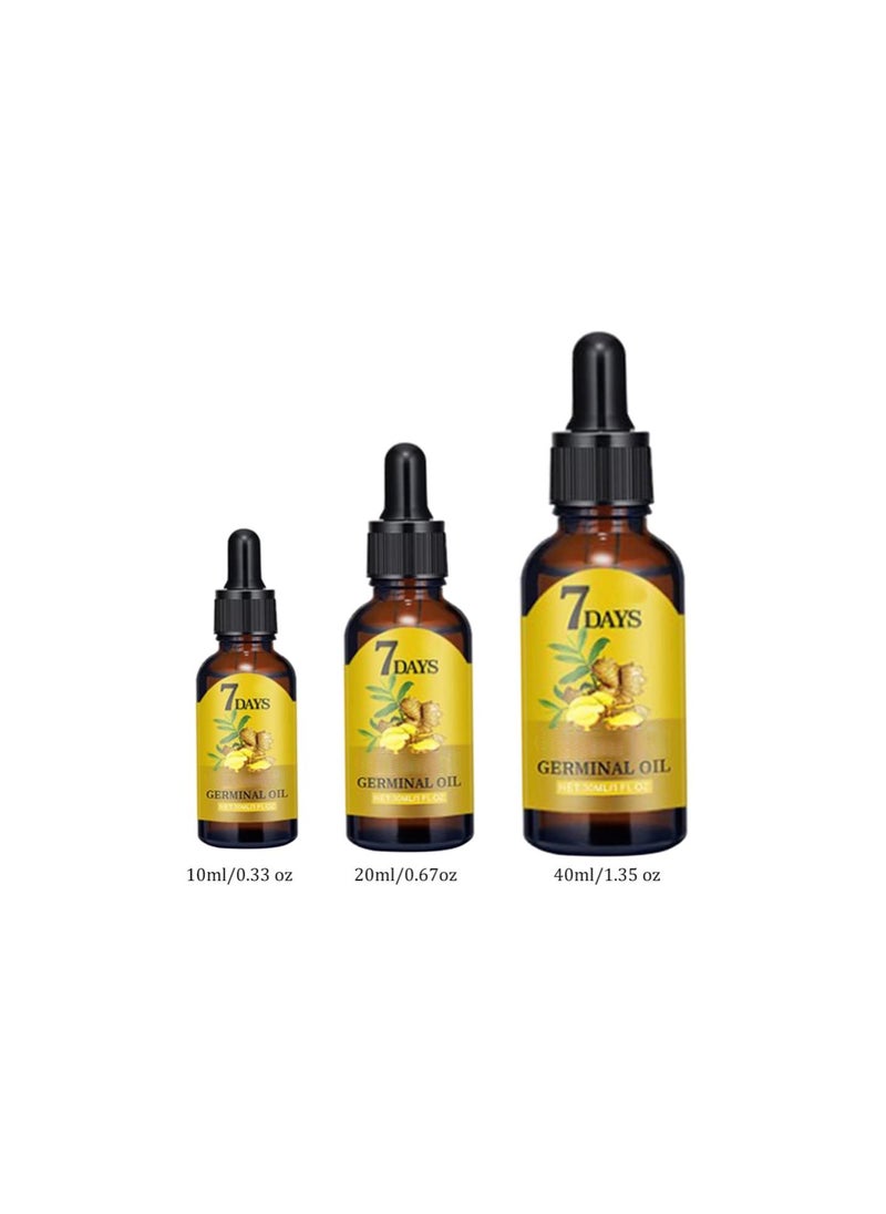 Generic - Ginger Hair Growth Serum for Scalp Massage, Hair Follicle Treatment, Hair Care - Germinal Essence Conditioner for Regrowth & Loss Treatment (1 oz) - Image 1