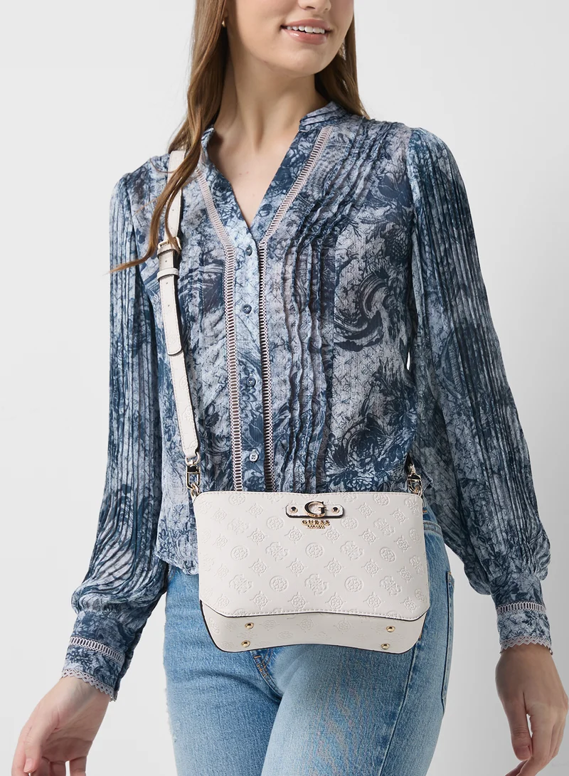 GUESS Gerty Top Zip Crossbody