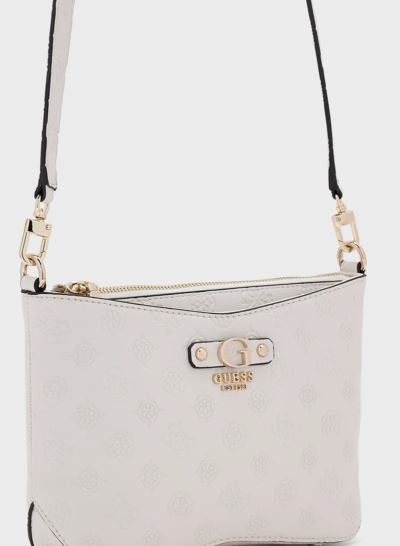 GUESS Gerty Top Zip Crossbody