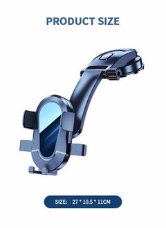 Universal Phone Mount for Car, Dashboard Windshield Long Arm Strong Suction Car Cell Phone Holder Mount for All Mobile Phones - pzsku/Z7F6EFF3EFB4244B1DC02Z/45/_/1669014076/2edc6c7c-f856-4459-b475-06e578d8d0bc