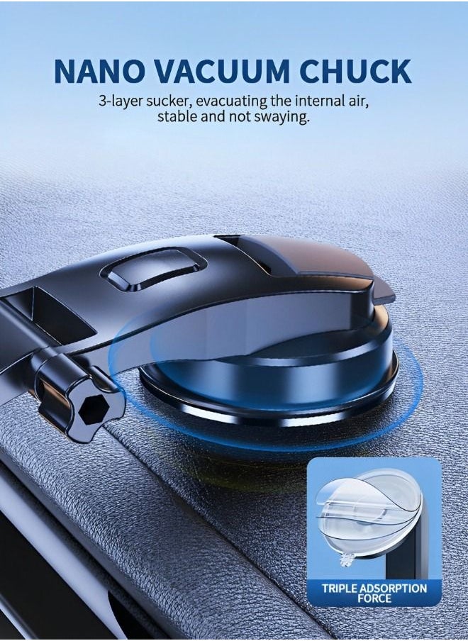 GROIC Universal Phone Mount for Car, Dashboard Windshield Long Arm Strong Suction Car Cell Phone Holder Mount for All Mobile Phones  - Image 3