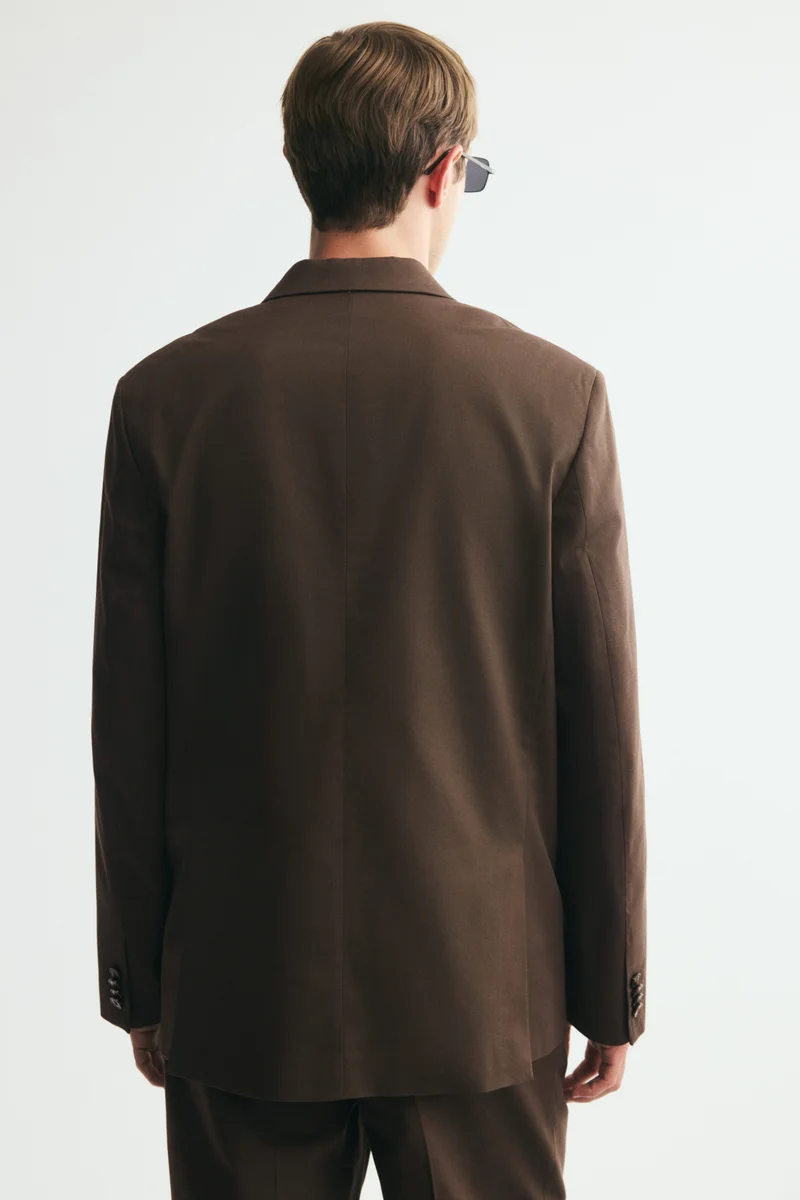 H&M  Relaxed Fit Double-breasted blazer for Men | Best Price UAE