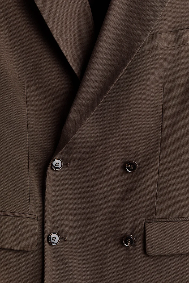 H&M  Relaxed Fit Double-breasted blazer for Men | Best Price UAE