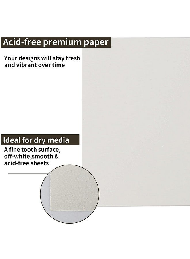 Fuxi 9" x 12" Sketch Book, Top Spiral Bound Sketch Pad, 2 Packs 100 Sheets Each (68lb/100gsm), Acid Free Art Sketchbook Artistic Drawing Painting Writing Paper for Kids Adults Beginners Artists - Image 4