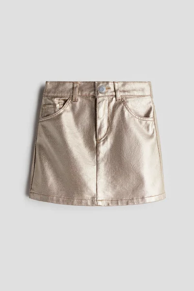 اتش اند ام Shimmering Denim Skirt