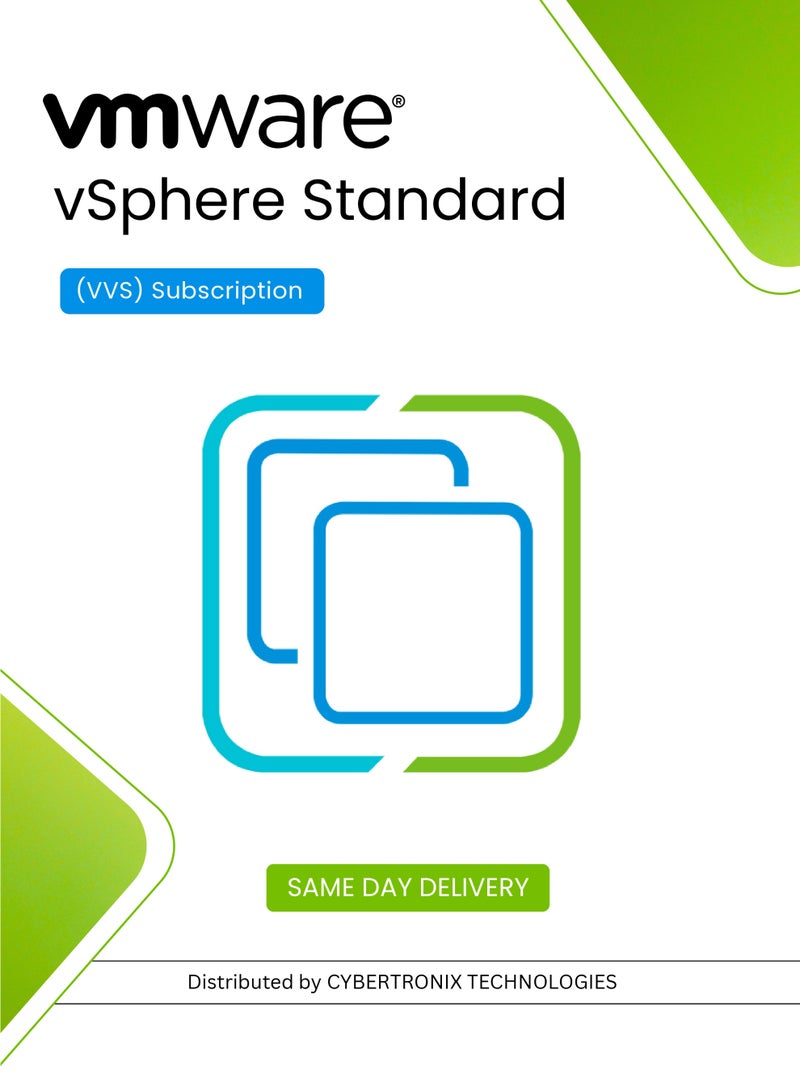 VMware vSphere Standard (VVS) Subscription | Digital License | SAME DAY DELIVERY