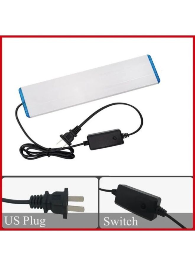 B&K 3 طرق ضوء خزان الأسماك 4 صفوف LED الخرز الأزرق الأبيض الأحمر الأخضر كليب على المصباح - Image 4