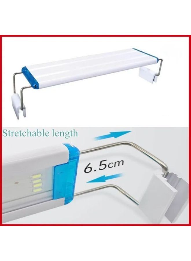 B&K 3 طرق ضوء خزان الأسماك 4 صفوف LED الخرز الأزرق الأبيض الأحمر الأخضر كليب على المصباح - Image 3