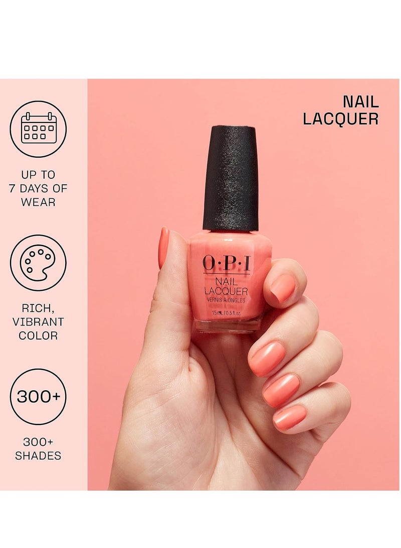 OPI O.P.I Nail Lacquer 15 ml nail polish Long Lasting Chip Resistant - Image 3