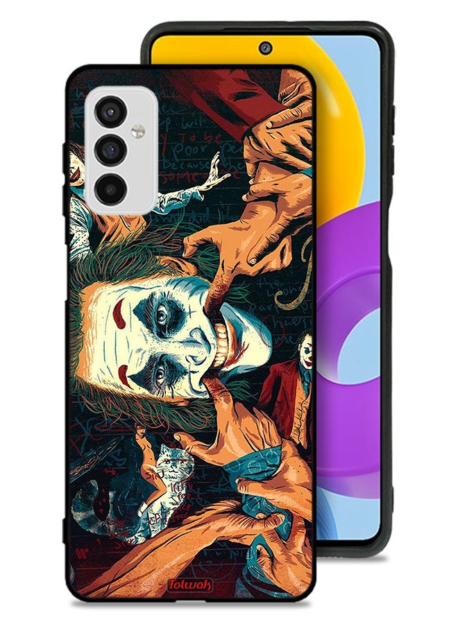 Tolwak Samsung Galaxy M52 5G Protective Case Cover Joker Art - Image 1