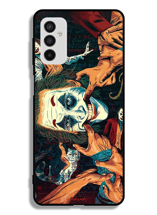 Tolwak Samsung Galaxy M52 5G Protective Case Cover Joker Art - Image 2