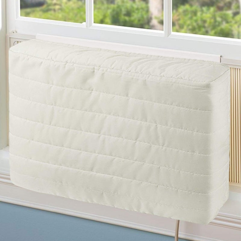 COSFLY Indoor Air Conditioner Cover AC Unit Covers for Inside 21 x 15 x 3 inches L x H x D