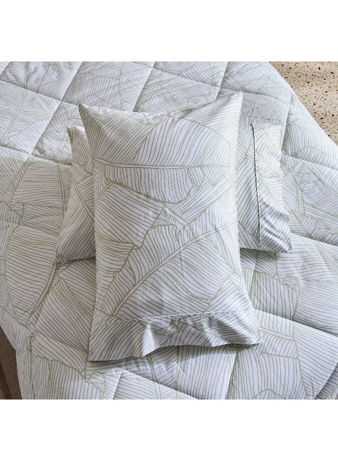 Home Box Malta-Musa 2-Piece Printed Cotton Pillow Cover Set - 50x75 cm  - Image 4