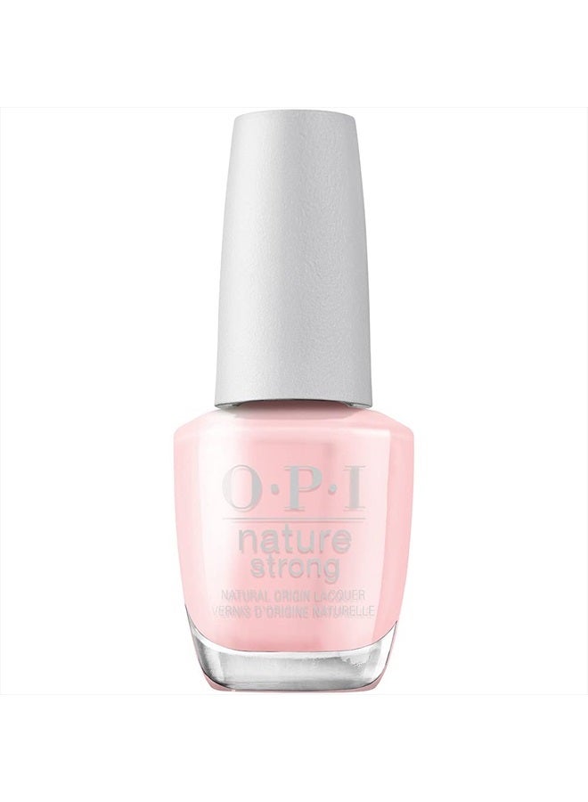 OPI Nature Strong Vegan Nail Polish, Let Nature Take Its Quartz, Pink Nail Polish, Natural Origin, Cruelty-Free Nail Lacquer, 0.5 fl oz. - Image 1